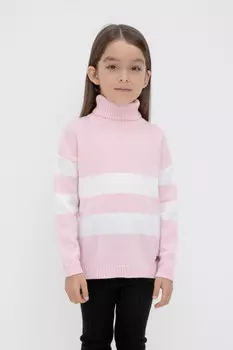 Джемпер для девочек CROCKID, КВ 30134/ш, цвет - розовый