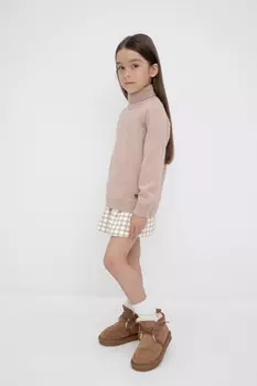 Джемпер для девочек CROCKID, КВ 30147/ш, цвет - бежевый