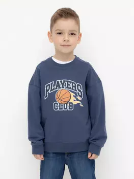 Джемпер для мальчика для мальчиков CROCKID, КР 302392, цвет - синий