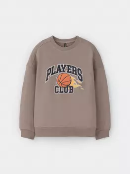 Джемпер для мальчика для мальчиков CROCKID, КР 302392-1, цвет - коричневый