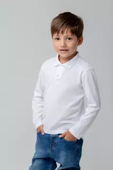 Джемпер для мальчиков CROCKID, К 302109-1, цвет - белый