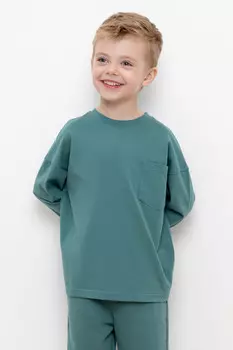 Джемпер для мальчиков CROCKID, КР 301993, цвет - зеленый