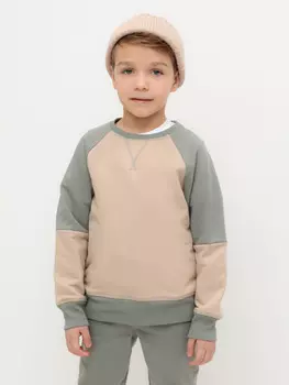 Джемпер для мальчиков CROCKID, КР 302161, цвет - бежевый