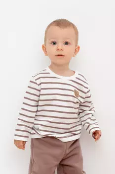 Джемпер для мальчиков CROCKID, КР 302191, цвет - коричневый