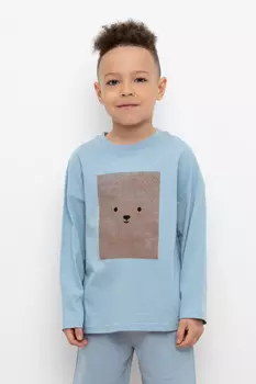 Джемпер для мальчиков CROCKID, КР 302256, цвет - синий