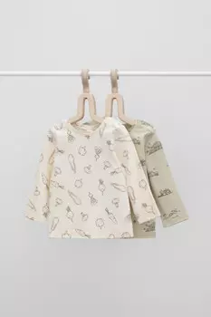 Джемпер для новорожденных CROCKID, К 301949-2уп, цвет - зеленый