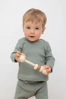 Джемпер для новорожденных CROCKID, К 302285, цвет - зеленый