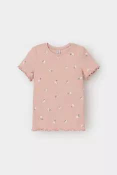 Футболка для девочек CROCKID, КР 301996-1, цвет - розовый