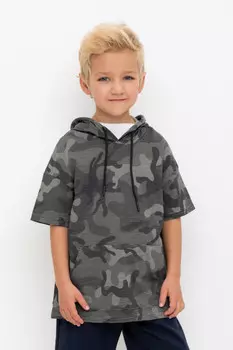 Футболка для мальчиков CROCKID, К 302367, цвет - зеленый