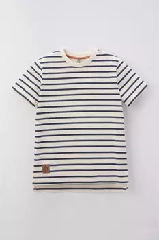 Футболка для мальчиков CROCKID, КР 302216, цвет - сливки2