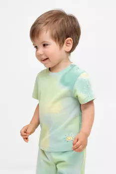 Футболка для мальчиков CROCKID, КР 302425, цвет - голубой