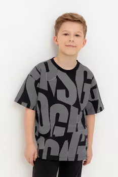 Футболка для мальчиков CROCKID, КР 302542, цвет - черный3
