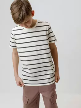 Футболка для мальчиков CROCKID, КР 302839, цвет - сахар