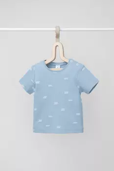 Футболка для новорожденных CROCKID, К 301156, цвет - синий