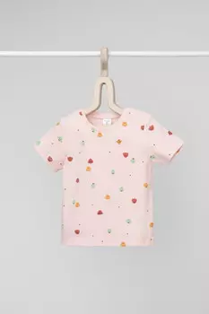 Футболка для новорожденных CROCKID, К 301156, цвет - бежевый