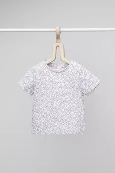 Футболка для новорожденных CROCKID, К 302335, цвет - фиолетовый