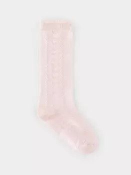 Гольфы ажурные для девочки для девочек CROCKID, К 9687/1 АТ, цвет - розовый