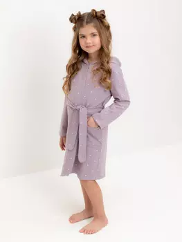 Халат для девочек CROCKID, К 5763, цвет - розовый