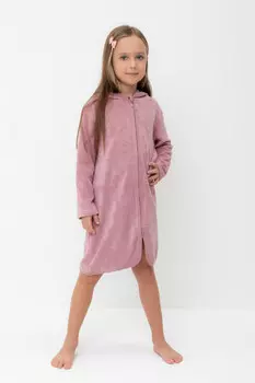 Халат для девочек CROCKID, К 5766, цвет - розовый