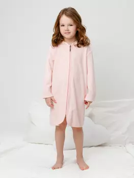 Халат для девочек CROCKID, К 5801, цвет - розовый