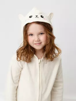 Халат для девочек CROCKID, К 5801, цвет - светло-розовый