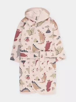 Халат для мальчиков CROCKID, К 5763, цвет - бежевый