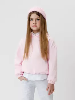 Худи для девочек CROCKID, КП 302302, цвет - розовый