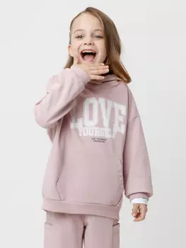 Худи для девочек CROCKID, КР 302676, цвет - розовый