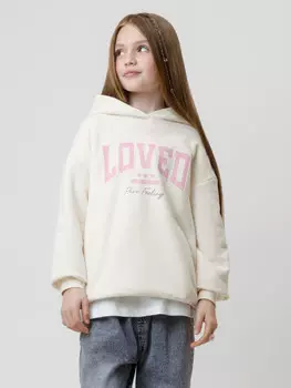 Худи для девочек CROCKID, КР 302837, цвет - светло-розовый