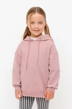 Худи с капюшоном для девочки для девочек CROCKID, КР 302618, цвет - розовый