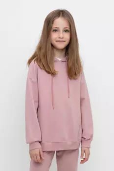 Худи с капюшоном для девочки для девочек CROCKID, КР 302618, цвет - розовый