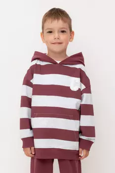 Худи с капюшоном для мальчика для мальчиков CROCKID, КР 302693-1, цвет - коричневый