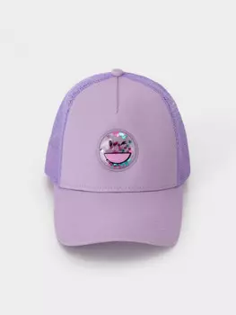 Кепка для девочек CROCKID, ТК 80057, цвет - фиолетовый