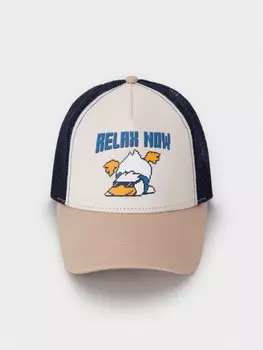 Кепка для мальчиков CROCKID, ТК 80111, цвет - светло-бежевый