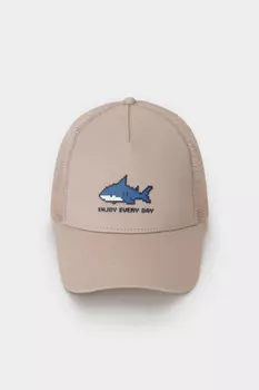 Кепка для мальчиков CROCKID, ТК 80112, цвет - светло-бежевый