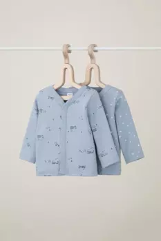 Кофточка для новорожденных CROCKID, К 300450-2уп, цвет - светло-бежевый