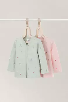 Кофточка для новорожденных CROCKID, К 300450-2уп, цвет - зеленый