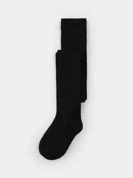 Колготки ажурные для девочки для девочек CROCKID, К 9272/1, цвет - черный