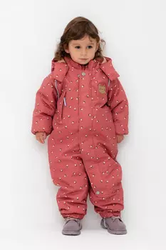 Комбинезон детский с утеплителем нового поколения для девочек CROCKID, ВК 60092/н/1 УЗГ, цвет - розовый