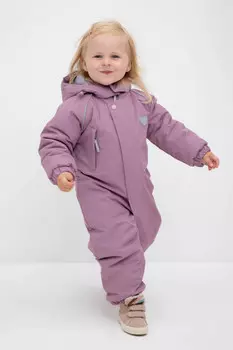 Комбинезон детский с утеплителем нового поколения для девочек CROCKID, ВК 60032/4 УЗГ, цвет - бордовый