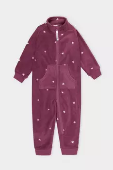 Комбинезон для девочек CROCKID, ФЛ 60005, цвет - фиолетовый