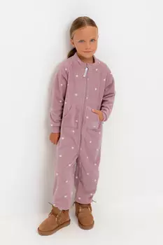 Комбинезон для девочек CROCKID, ФЛ 60005, цвет - розовый