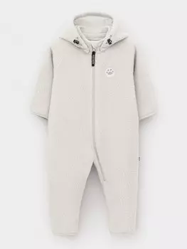 Комбинезон для девочек CROCKID, ФЛ 60011/3 ГР, цвет - бежевый