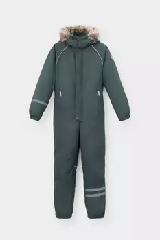 Комбинезон для мальчика с утеплителем нового поколения для мальчиков CROCKID, ВК 60102/4 ГР (122-158), цвет - зеленый