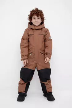 Комбинезон для мальчика с утеплителем нового поколения для мальчиков CROCKID, ВК 60101/3 УЗГ ( 98-122), цвет - коричневый
