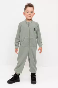Комбинезон для мальчиков CROCKID, ФЛ 60006, цвет - зеленый