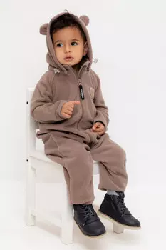 Комбинезон для мальчиков CROCKID, ФЛ 60007, цвет - коричневый