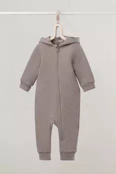 Комбинезон для мальчиков CROCKID, К 6490, цвет - коричневый