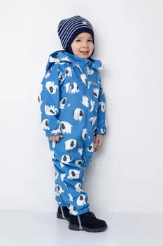 Комбинезон для мальчиков CROCKID, ВК 60007/н/39 Ан, цвет - синий