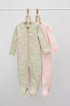 Комбинезон для новорожденных CROCKID, К 6025-2уп, цвет - бежевый